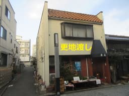 上京区毘沙門町の建築条件無売土地　石畳の上七軒通り面し　南向き南西角地　の画像