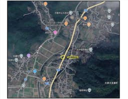 三千院近くの農業用地　大原大長瀬町の画像