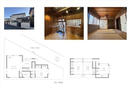 建築条件無売土地　北向き　前面道路幅員6ｍの画像