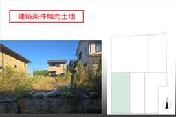 鹿ヶ谷桜谷町の建築条件無土地　南向き　高台　の画像