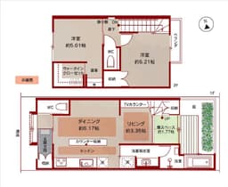 全改装済の京町家　上京区末之口町の画像