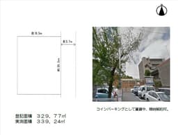 鹿ケ谷西寺ノ前町の建築条件無売土地　白川通一筋東　マンション用地としてもの画像