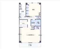 八瀬鱒乃坊アーバンコンフォート　最上階7階　平成24年フルリフォーム済　青伸ホーム預かり物件の画像