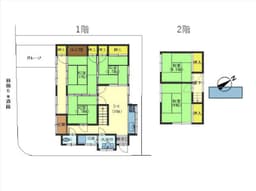 岩倉花園町　はぶ池近くの中古木造2階建て住宅　収益物件としてもの画像