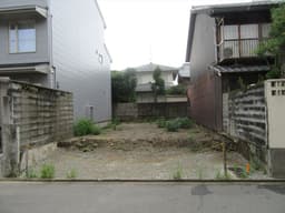 大将軍一条町の建築条件付売土地　自由設計　南向き　前面道路幅員約6ｍ　間口6.6ｍの画像