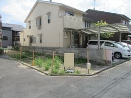 紫竹上竹殿町の建築条件付売土地　自由設計　北東角地の画像