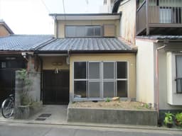 上京区相国寺門前町　借地権付の中古木造2階建てテラスハウスの画像