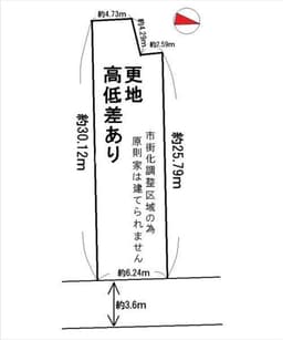 西賀茂円峰の売土地　資材置場に適すの画像