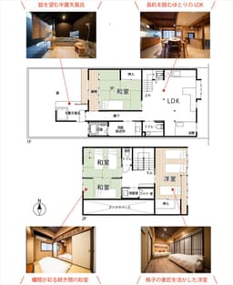 上京区主税町　二条城北側、庭と半露天風呂のある京町家　　2025年全改装済　宿泊施設運営中の画像