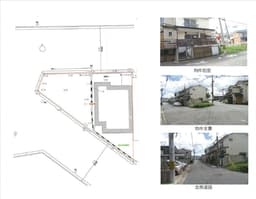 大宮一ノ井町の建築条件付売土地　角地　中古住宅を改装し貸家に転向可　の画像