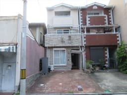 北野西白梅町の中古木造3階建て住宅　南向き　前面道路幅員7.5Mの画像