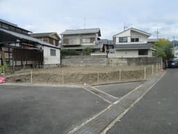 上高野野上町の建築条件無売土地　南東角地　高野川沿い　陽当たり通風良好　青伸ホーム預かり物件の画像