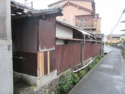 叡山電鉄「三宅八幡」駅徒歩1分　線路沿いの建築条件無売土地　上高野鐘突町の画像