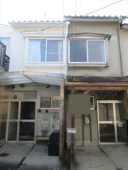 左京区秋築町　中古木造2階建てテラスハウスA棟B棟　人気の岡崎エリアの西隣　収益物件として　建替え用地としての画像