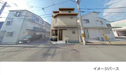 上京区利生町の新築木造3階建住宅 東南角地 陽当たり良好の画像