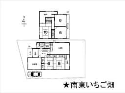 大宮北箱ノ井町の中古木造2階建て住宅 間口12.76m 前面道路幅員6m 陽当たり良好の画像