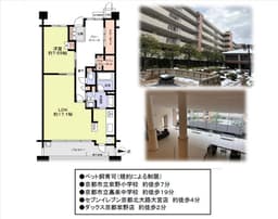パークシティ北大路 3階 1LDKの画像