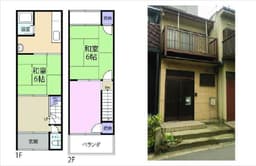 大宮薬師山東町の中古木造2階建住宅 収益物件としてもの画像