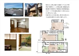 賃貸中のオーナーチェンジ物件 聖護院中町の中古木造3階建て住宅の画像