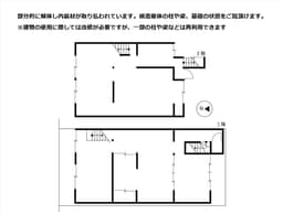 岡崎西福ノ川町 平安神宮北 未改装の京町家 1・2階スケルトンの画像