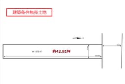 上京区五辻町の建築条件無売土地 新築参考プラン有 最寄りバス停徒歩3分 の画像