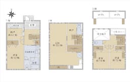 上京区松之下町の中古木造3階建て住宅 地下鉄「今出川」駅 徒歩12分の画像