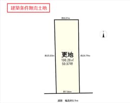 小山下初音町 地下鉄「北大路」駅・徒歩7分 建築条件無売土地 南向きの画像